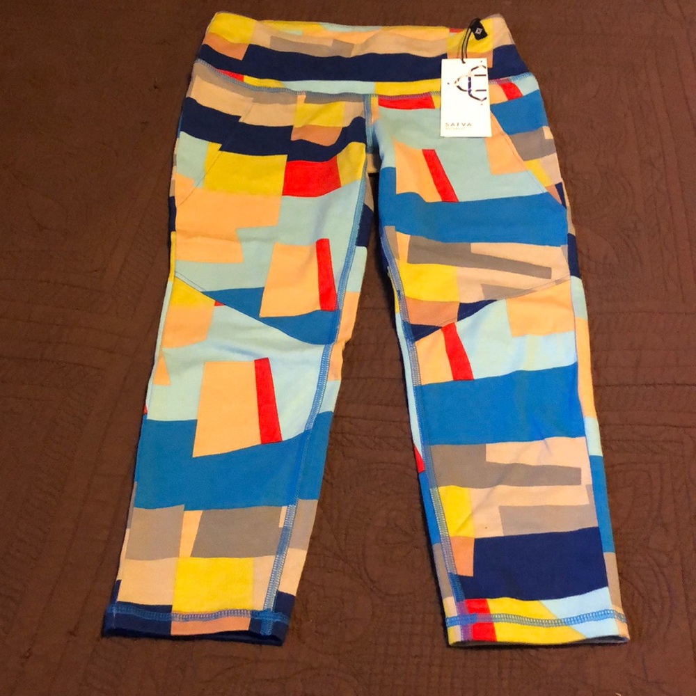 NWT Satva Movement Yoga Pants Organic Cotton XS